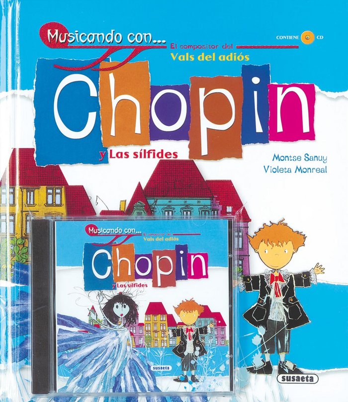 Chopin y Las sílfides, de Sanuy | portada del libro