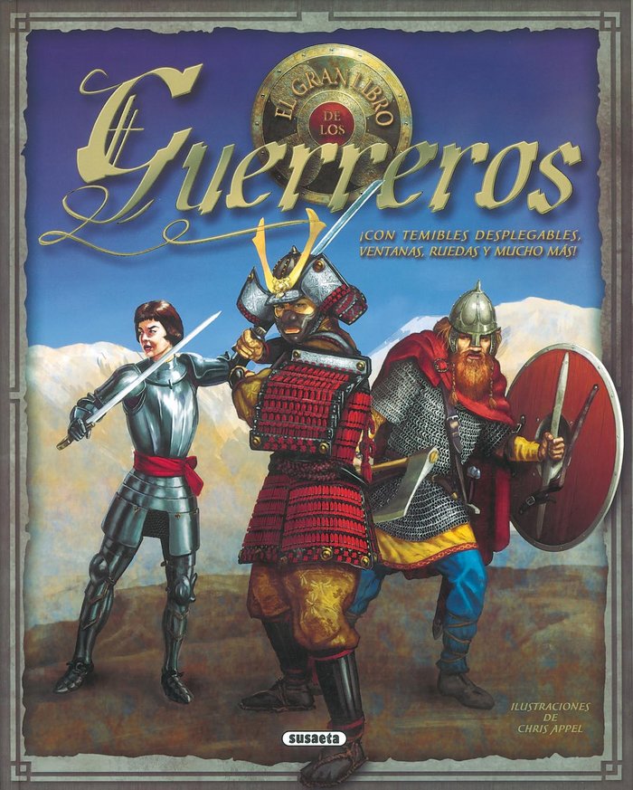 El gran libro de los guerreros, de Susaeta | portada del libro