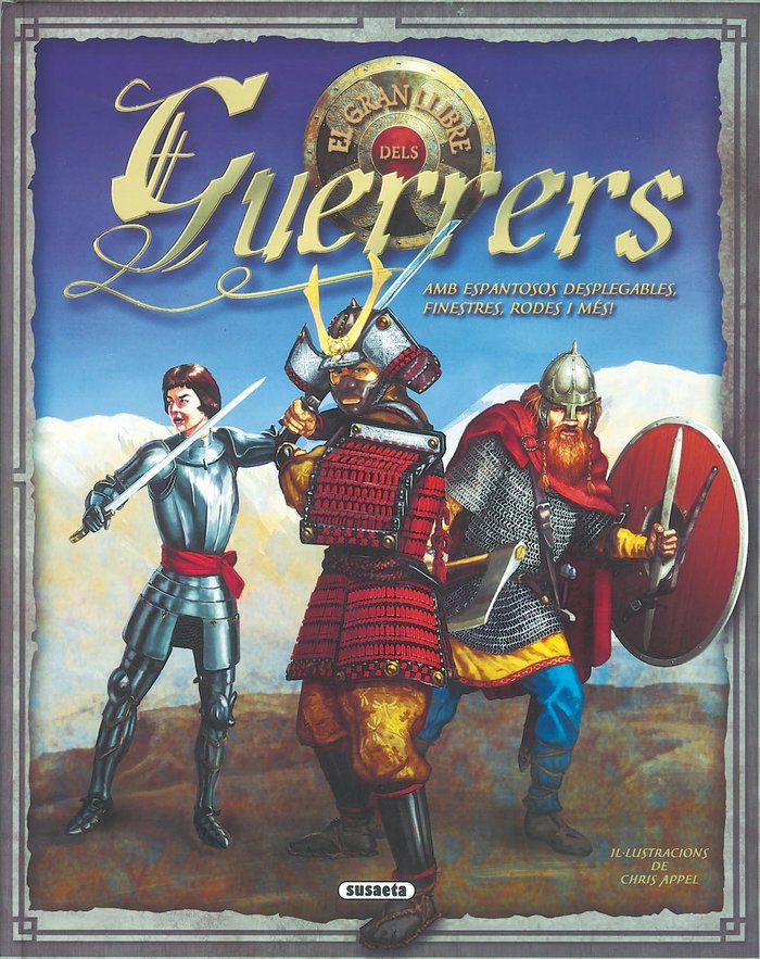 El gran llibre dels guerrers, de Susaeta | portada del libro