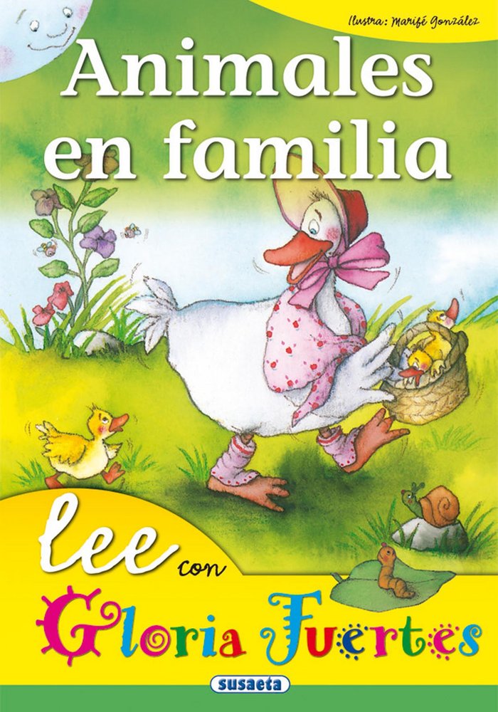 Animales en familia, de Fuertes, Gloria | portada del libro