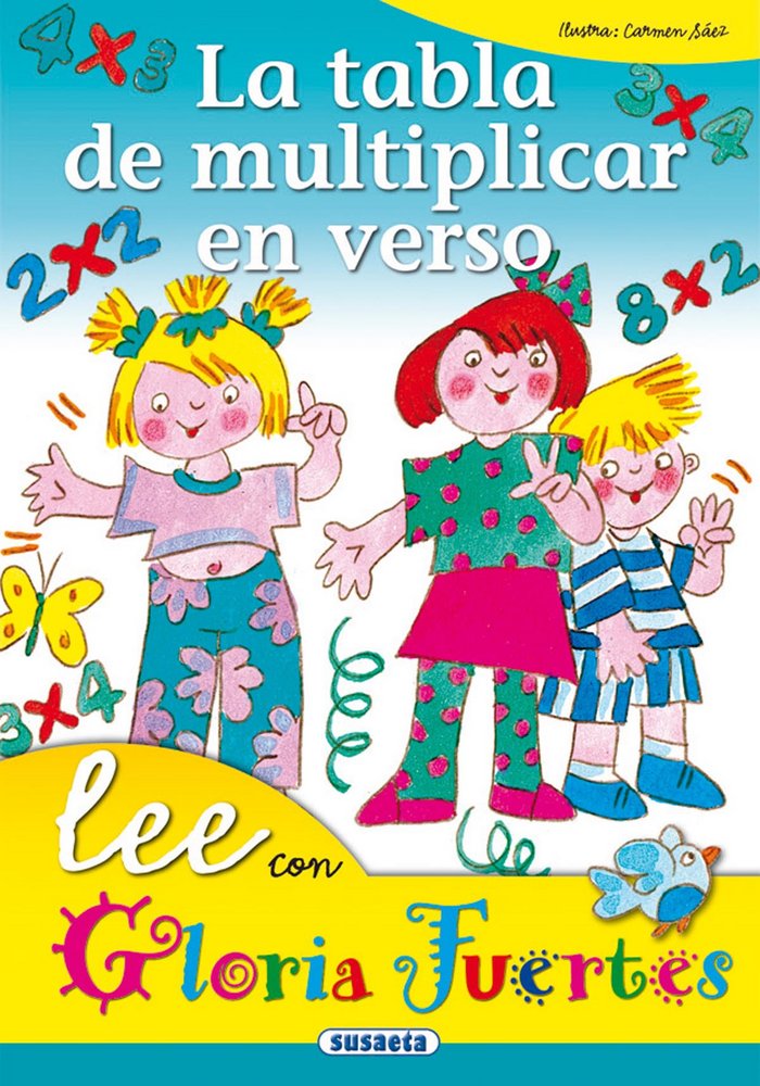 La tabla de multiplicar en verso, de Fuertes | portada del libro
