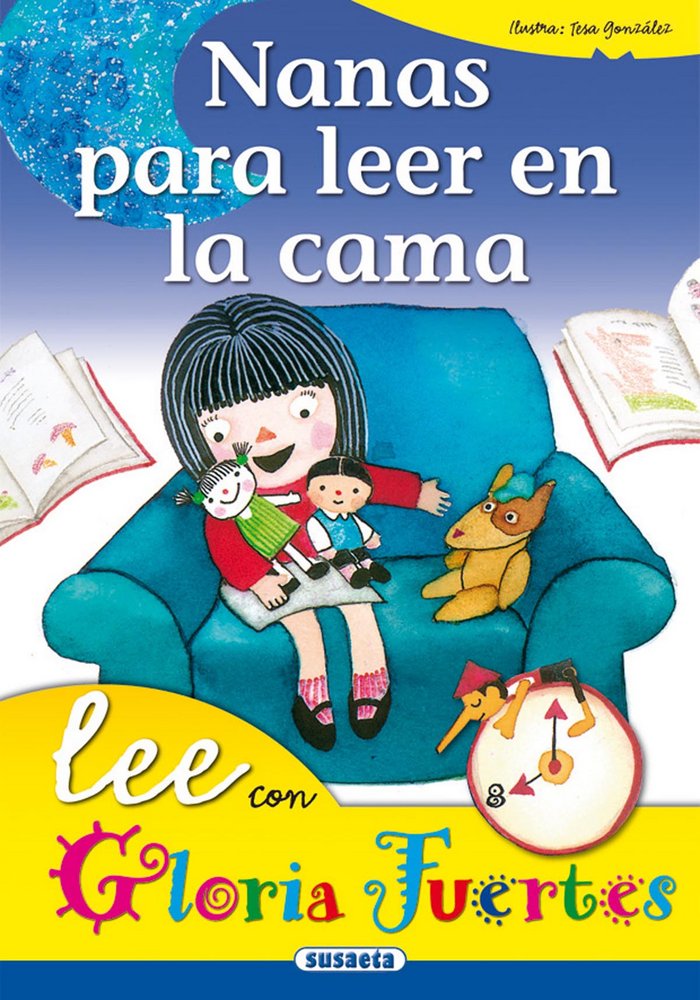 Nanas para leer en la cama, de Fuertes, Gloria | portada del libro