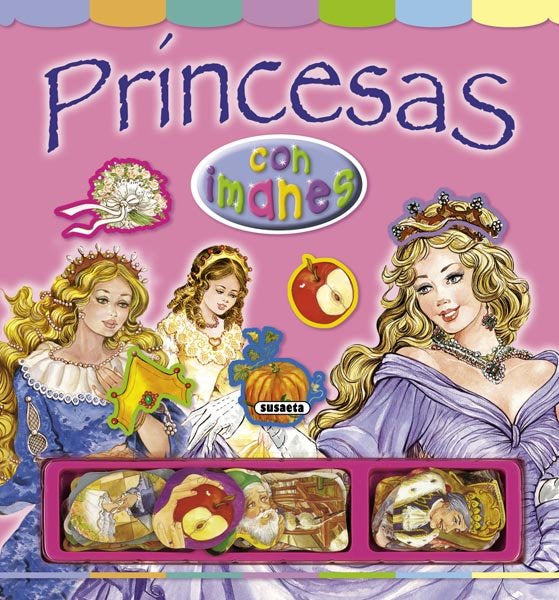 Princesas con imanes, de Susaeta | portada del libro