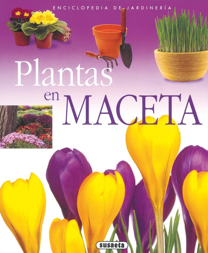 Plantas en maceta, de ECHAGUE | portada del libro