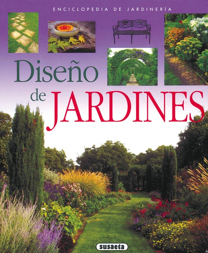 Diseño de jardines, de Susaeta | portada del libro