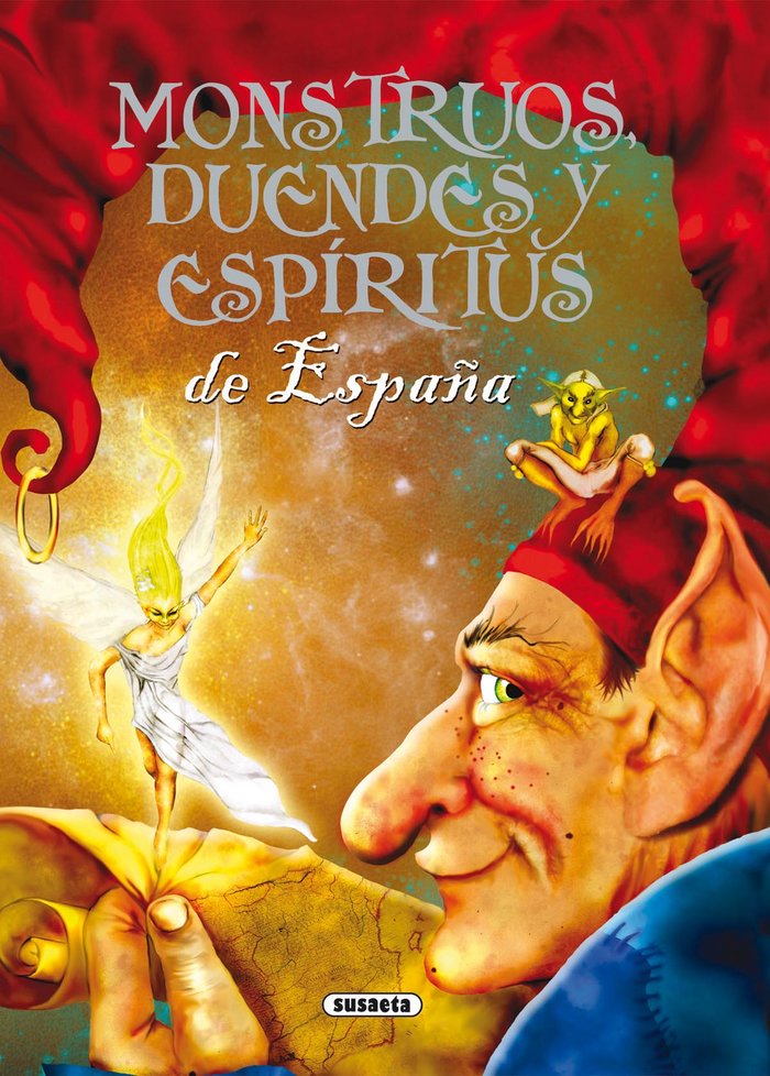 Monstruos, duendes y espíritus de España, de Susaeta | portada del libro