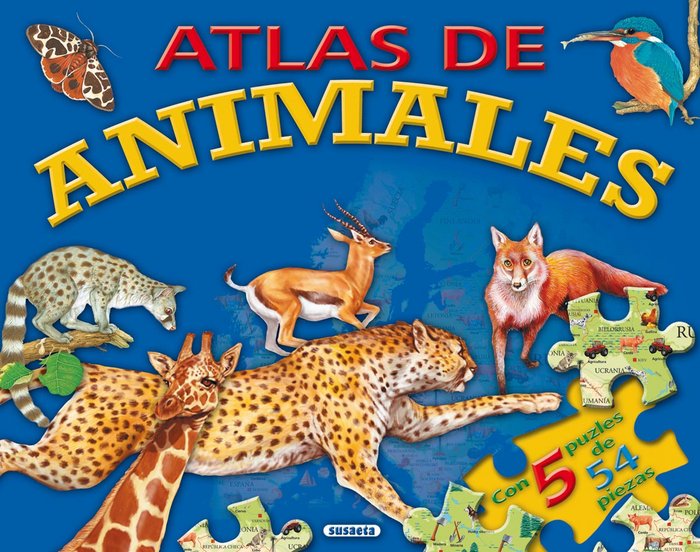 Atlas de animales, de VV.AA | portada del libro