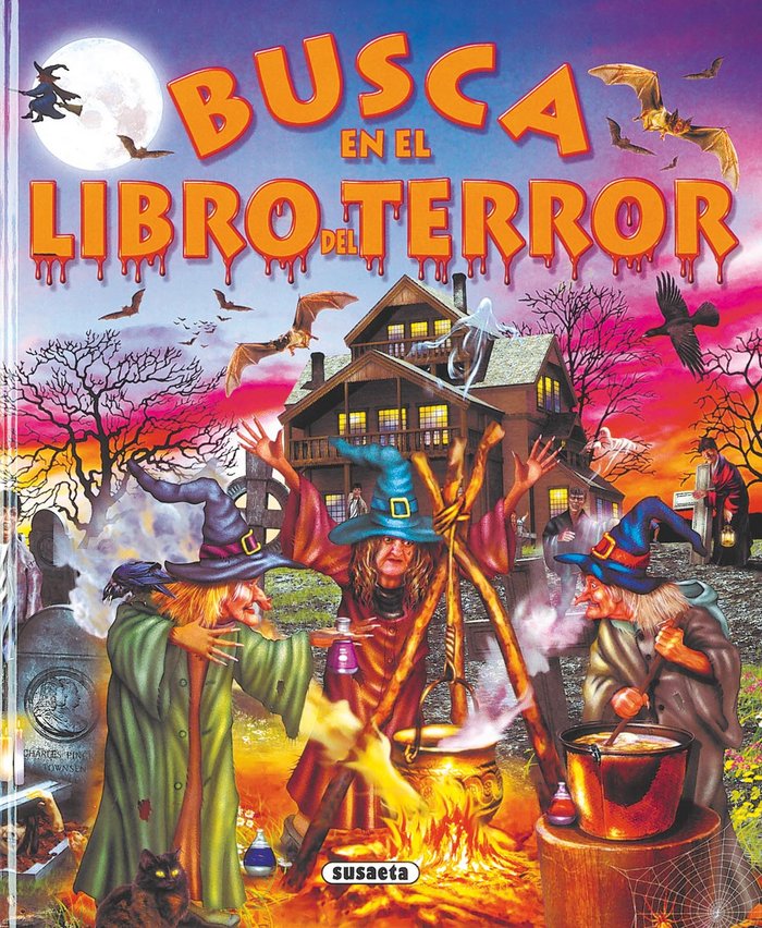 Busca en el libro del terror, de Susaeta, Equipo | portada del libro
