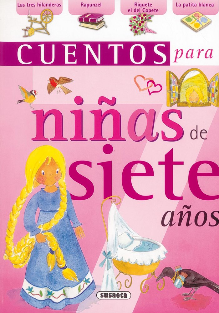 Cuentos para niñ@s de siete años, de Susaeta | portada del libro