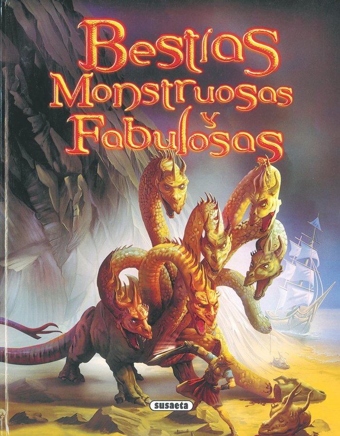 Bestias monstruosas y fabulosas | portada del libro