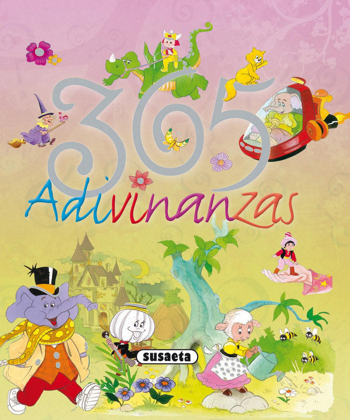 365 adivinanzas, de Susaeta, Equipo | portada del libro