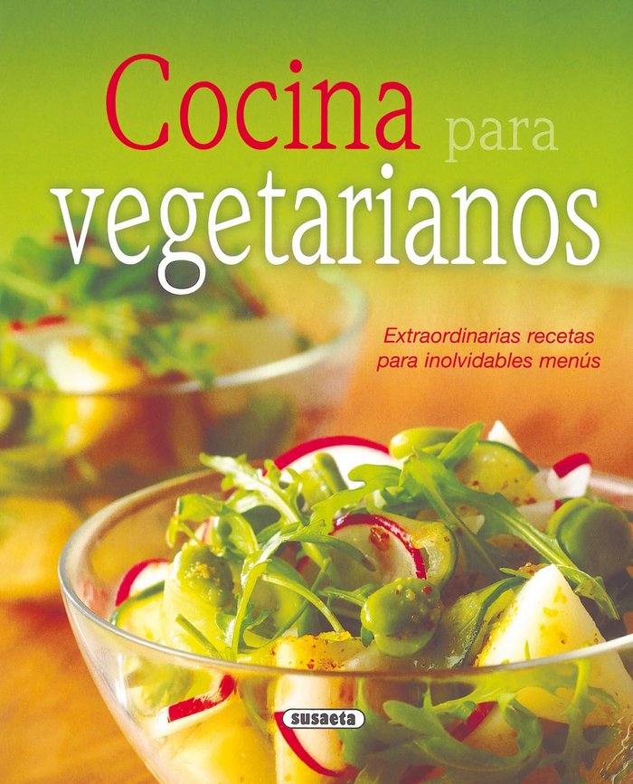Cocina para vegetarianos, de Susaeta, Equipo | portada del libro