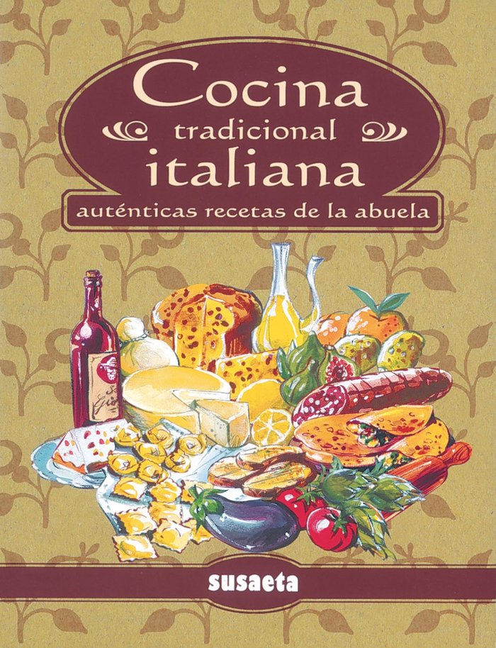 Cocina tradicional italiana, de Susaeta | portada del libro