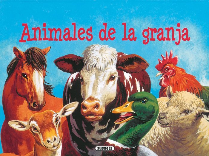 Animales de la granja, de Susaeta | portada del libro