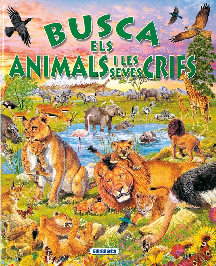 Busca els animals i les seves cries, de Arredondo | portada del libro
