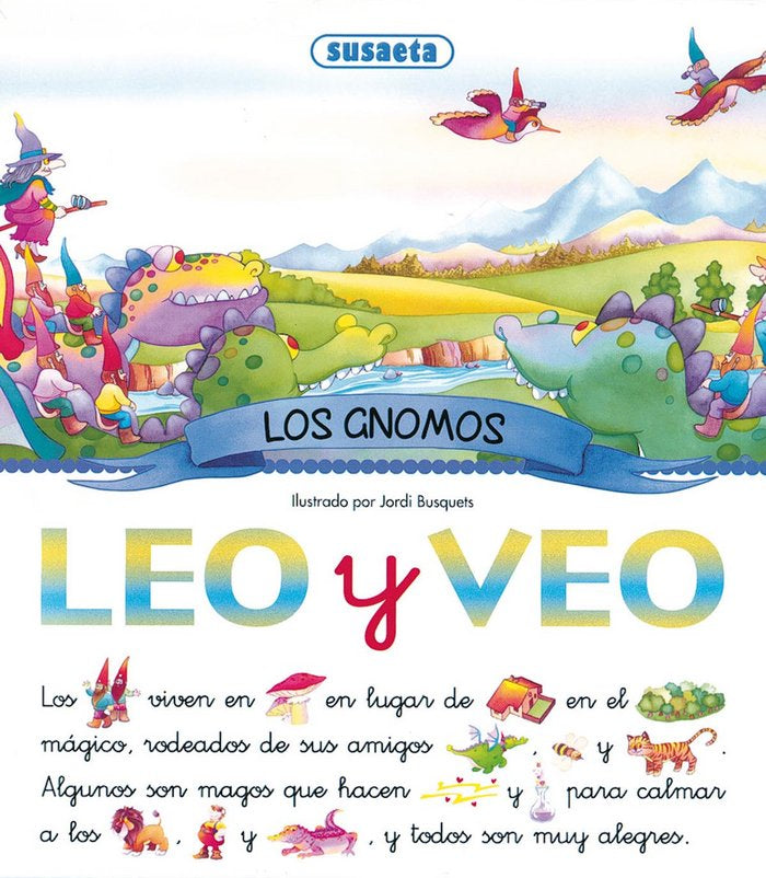 Leo y veo Los Gnomos, de Susaeta, Equipo | portada del libro