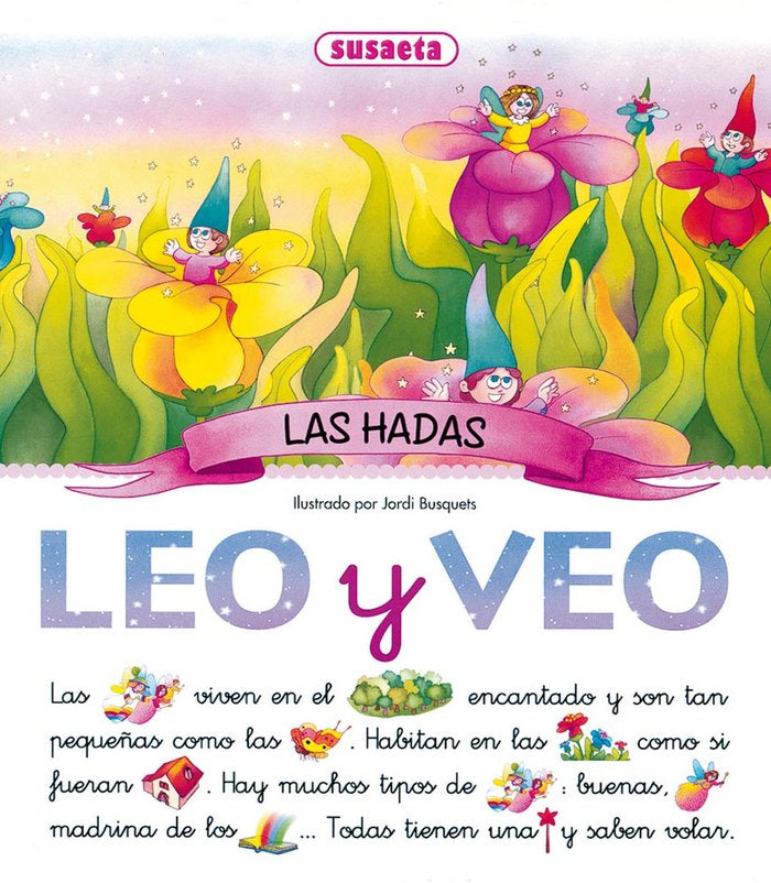 Leo y Veo Las Hadas, de Susaeta, Equipo | portada del libro