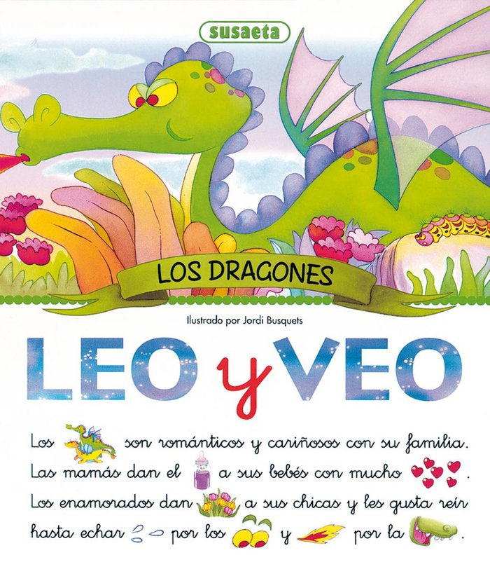 Leo y Veo Los Dragones, de Susaeta, Equipo | portada del libro