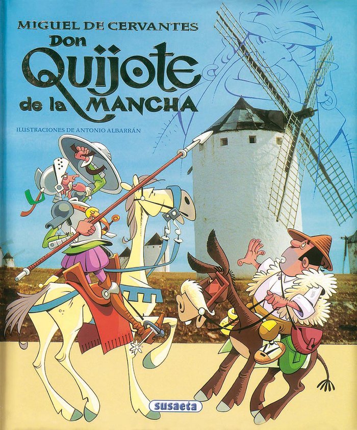 Don Quijote de la Mancha, de Cervantes, Miguel de | portada del libro