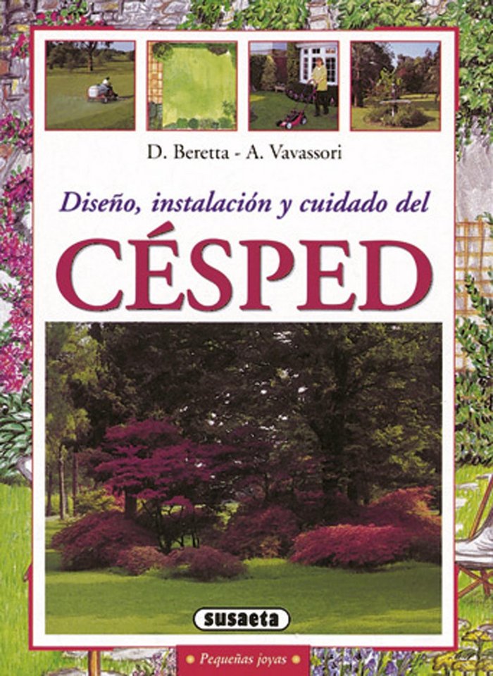Diseño, instalación y cuidado del césped, de Beretta | portada del libro