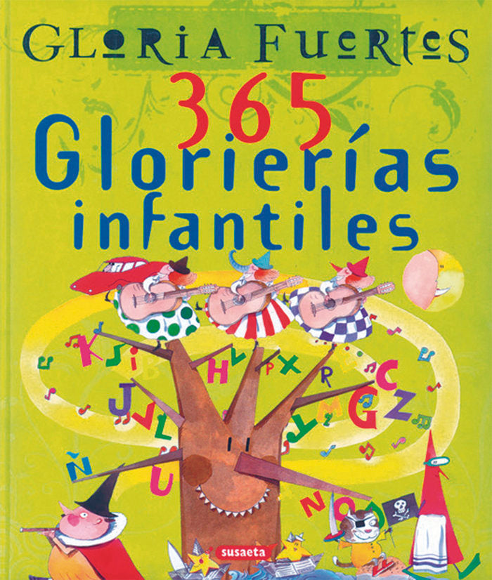 365 glorierías infantiles. Gloria Fuertes, de Fuertes, Gloria | portada del libro