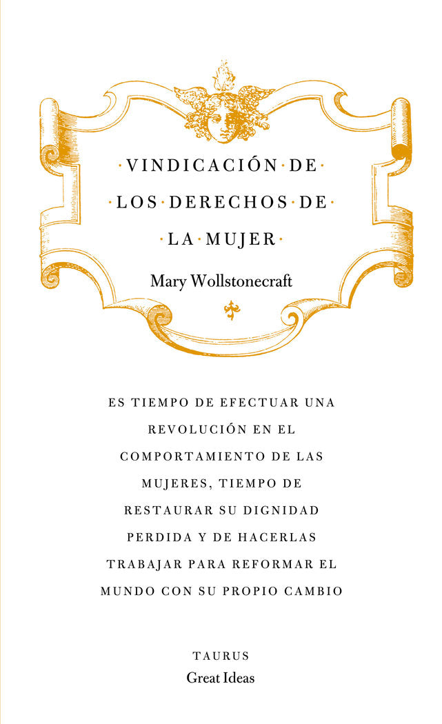 Vindicación de los derechos de la mujer (Serie Great Ideas 19), de Wollstonecraft, Mary | portada del libro