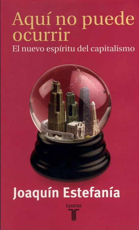 Aquí no puede ocurrir, de Estefania, Joaquín | portada del libro