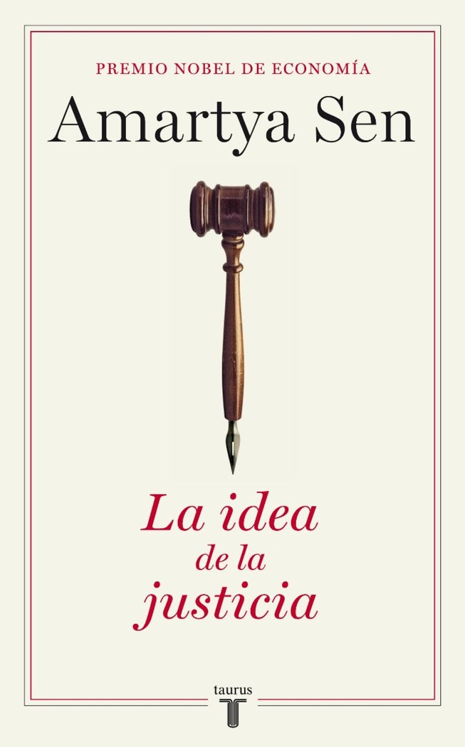 La idea de la justicia, de Sen, Amartya | portada del libro