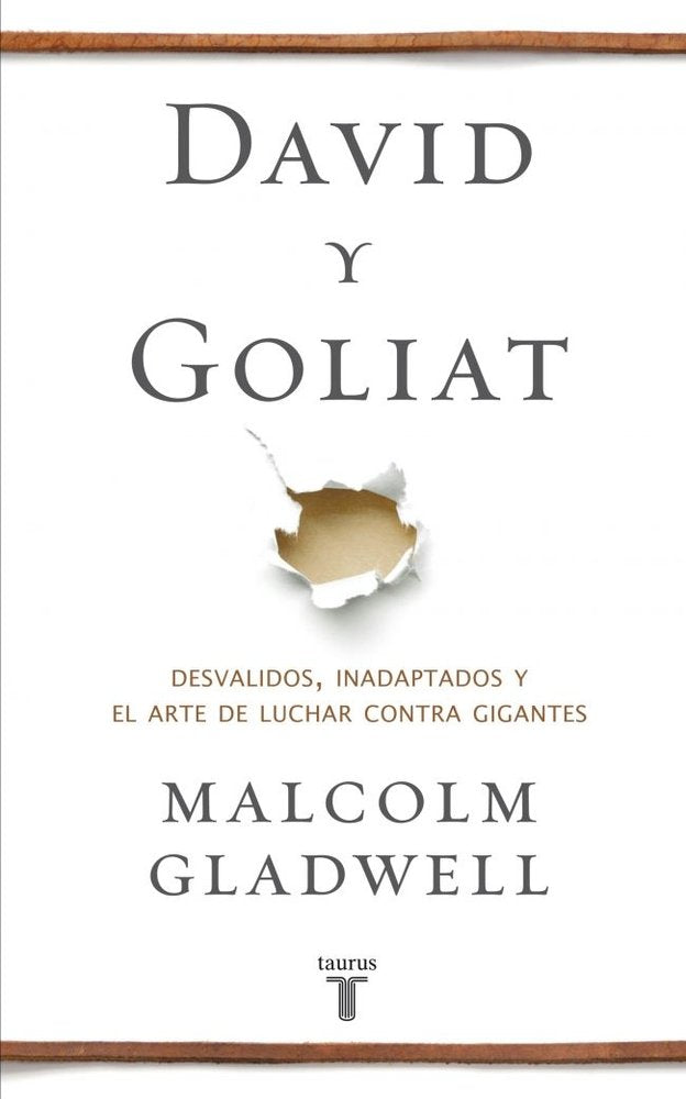 David y Goliat, de Gladwell, Malcolm | portada del libro