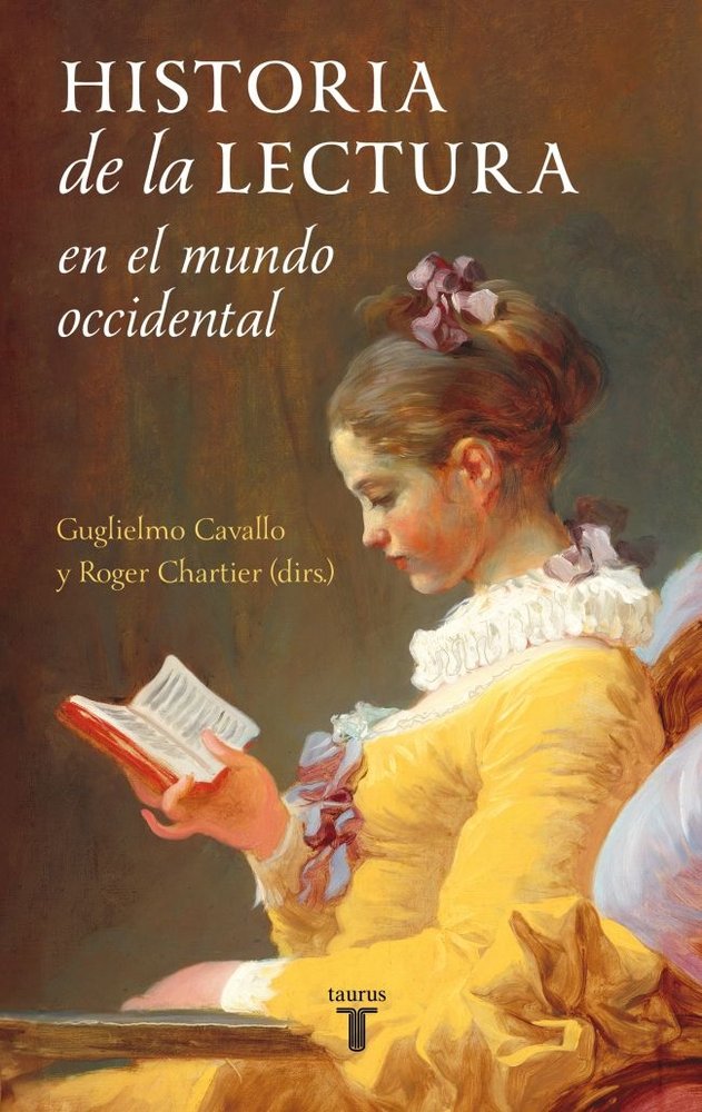 Historia de la lectura en el mundo occidental, de Chartier, Roger | portada del libro