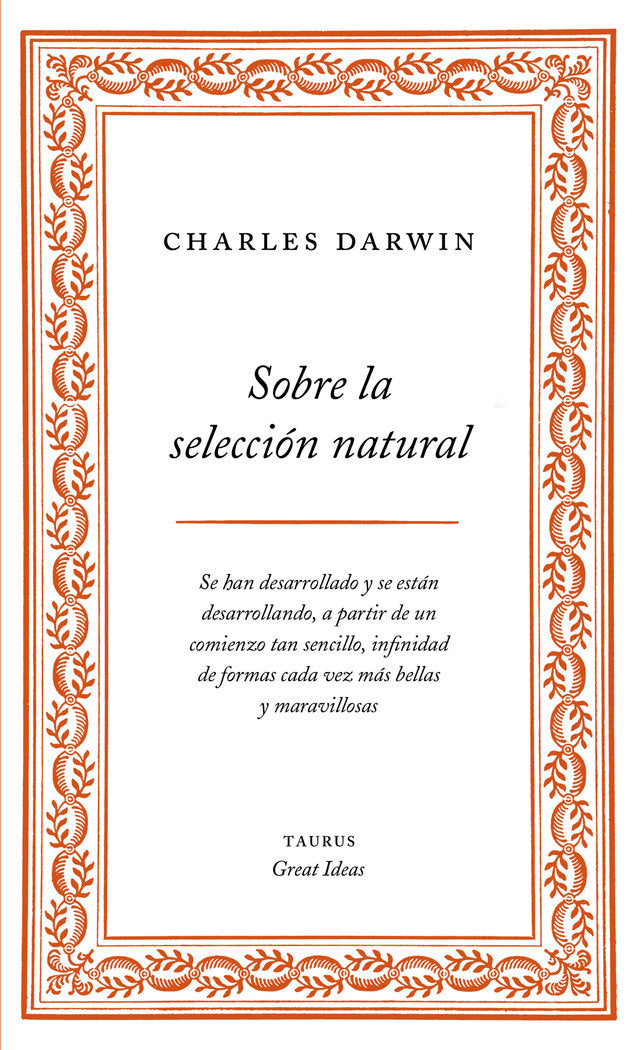 Sobre la selección natural (Serie Great Ideas 1), de Darwin, Charles | portada del libro