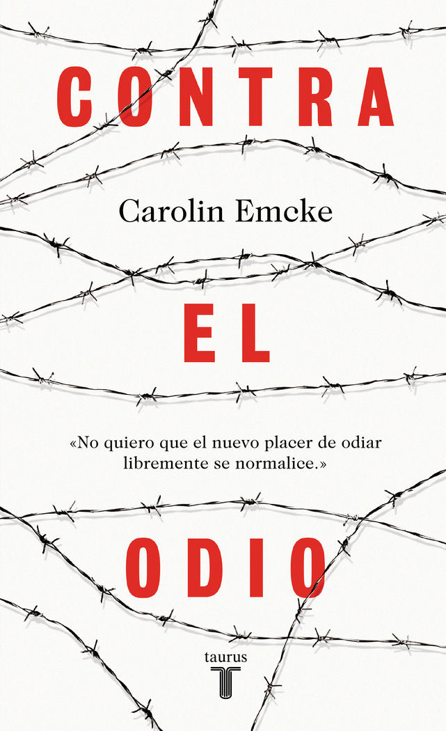 Contra el odio, de Emcke, Carolin | portada del libro