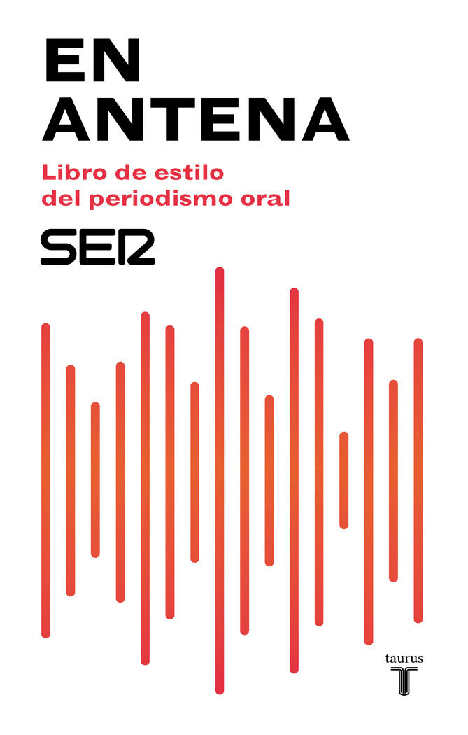 En antena. Libro de estilo del periodismo oral, de Cadena SER, | portada del libro