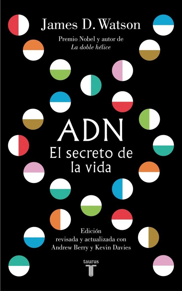 ADN. El secreto de la vida, de Watson, James D. | portada del libro