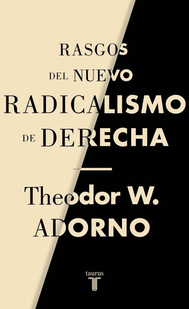 RASGOS DEL NUEVO RADICALISMO DE DERECHA, de ADORNO, THEODOR W. | portada del libro