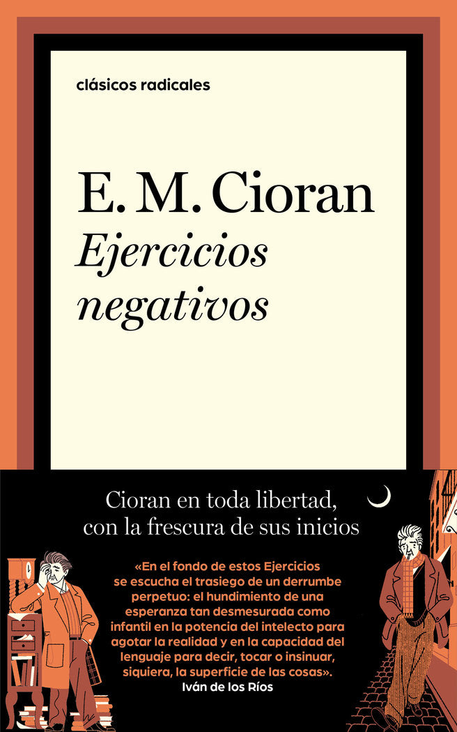 EJERCICIOS NEGATIVOS, de CIORAN, E.M. | portada del libro