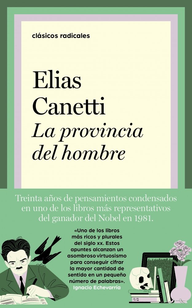 LA PROVINCIA DEL HOMBRE, de CANETTI, ELIAS | portada del libro