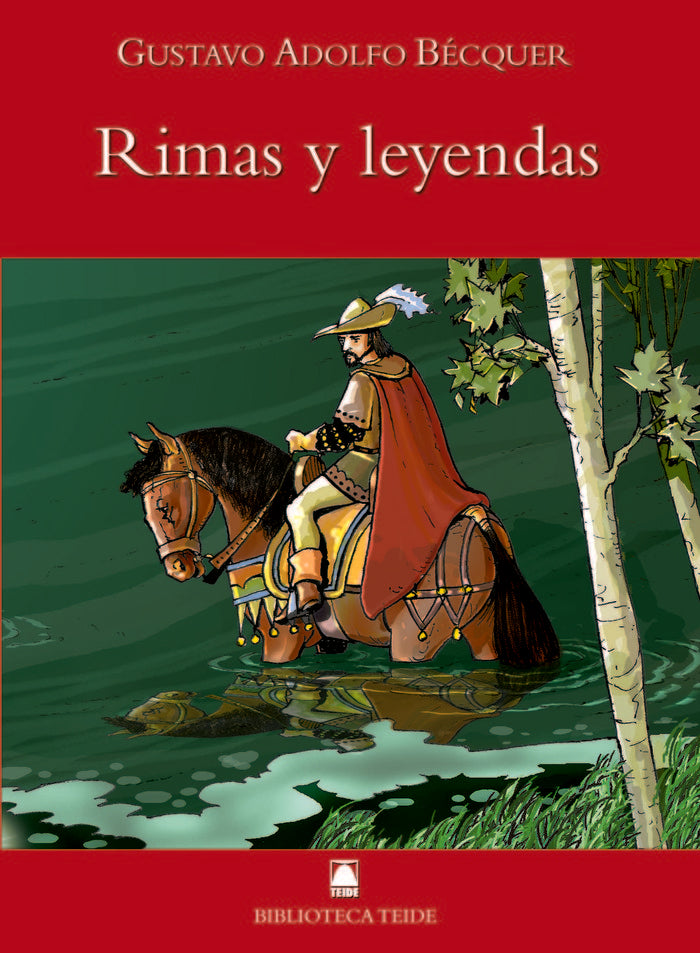 Biblioteca Teide 004 - Rimas y Leyendas -Gustavo Adolfo Bécqer-, de Fortuny Giné, Joan Baptista | portada del libro