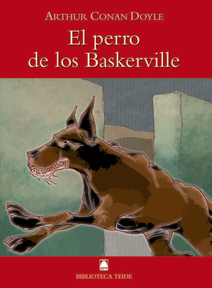 Biblioteca Teide 014 - El perro de los Baskerville -Arthur Conan Doyle-, de Fortuny Giné, Joan Baptista | portada del libro