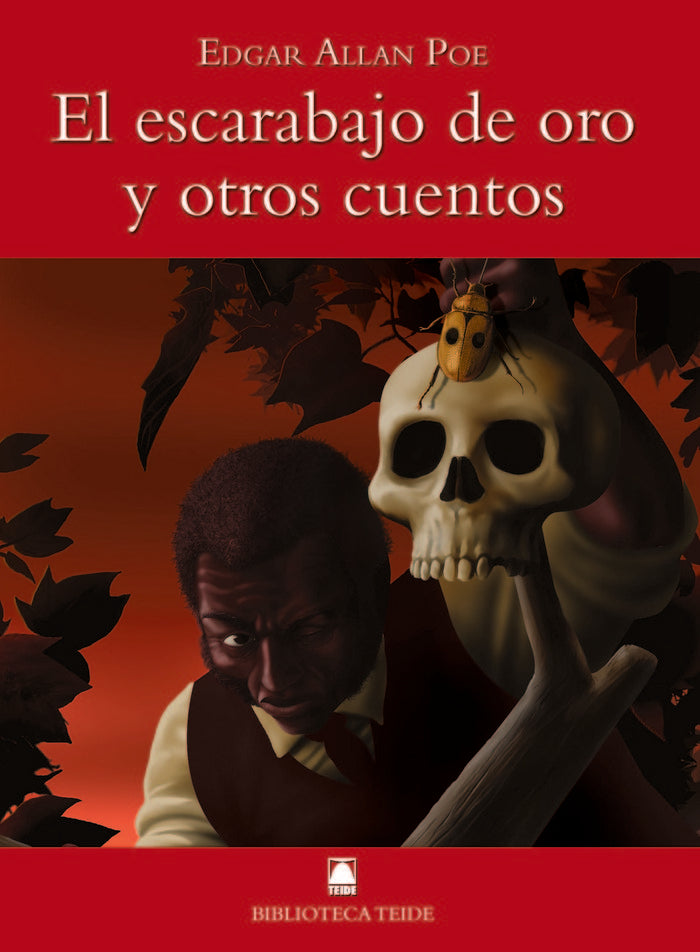Biblioteca Teide 020 - El escarabajo de oro y otros cuentos -Edgar Allan Poe-, de Fortuny Giné, Joan Baptista | portada del l