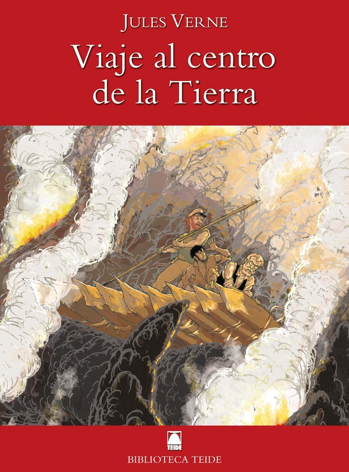 Biblioteca Teide 025 - Viaje al centro de la tierra - Jules Verne-, de Fortuny Giné, Joan Baptista | portada del libro