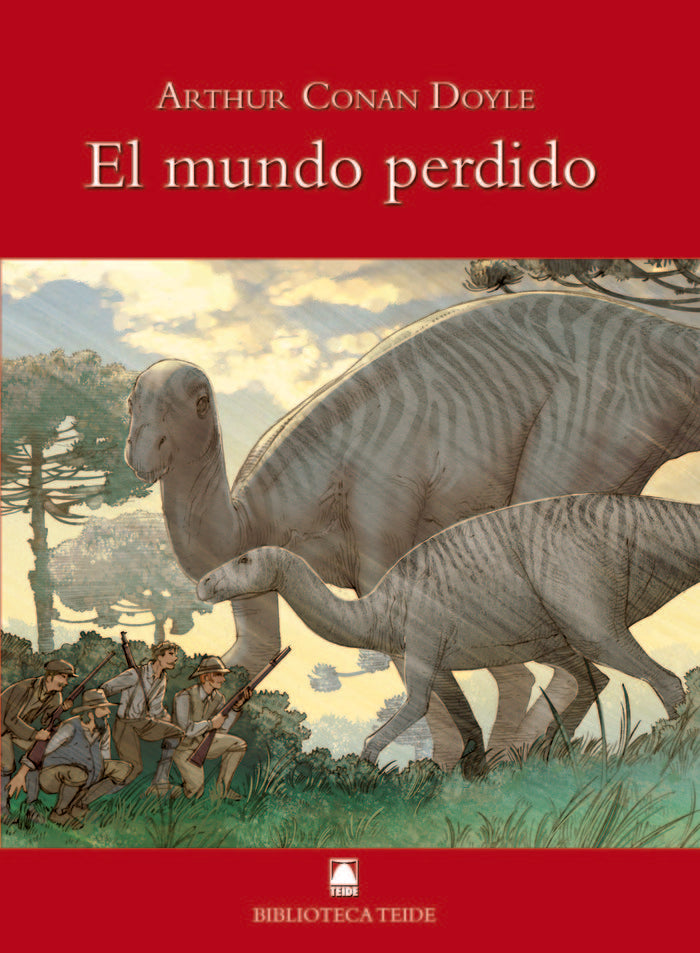 Biblioteca Teide 033 - El mundo perdido -Arthur Conan Doyle-, de Fortuny Giné, Joan Baptista | portada del libro