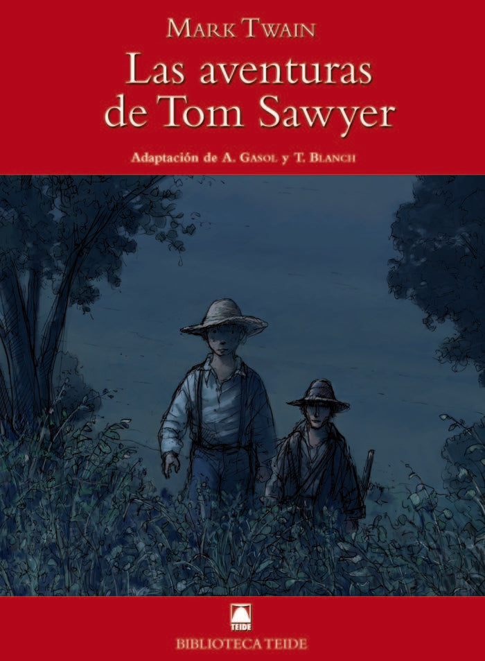 Biblioteca Teide 048 - Las aventuras de Tom Sawyer -Mark Twain-, de TWAIN, MARK | portada del libro
