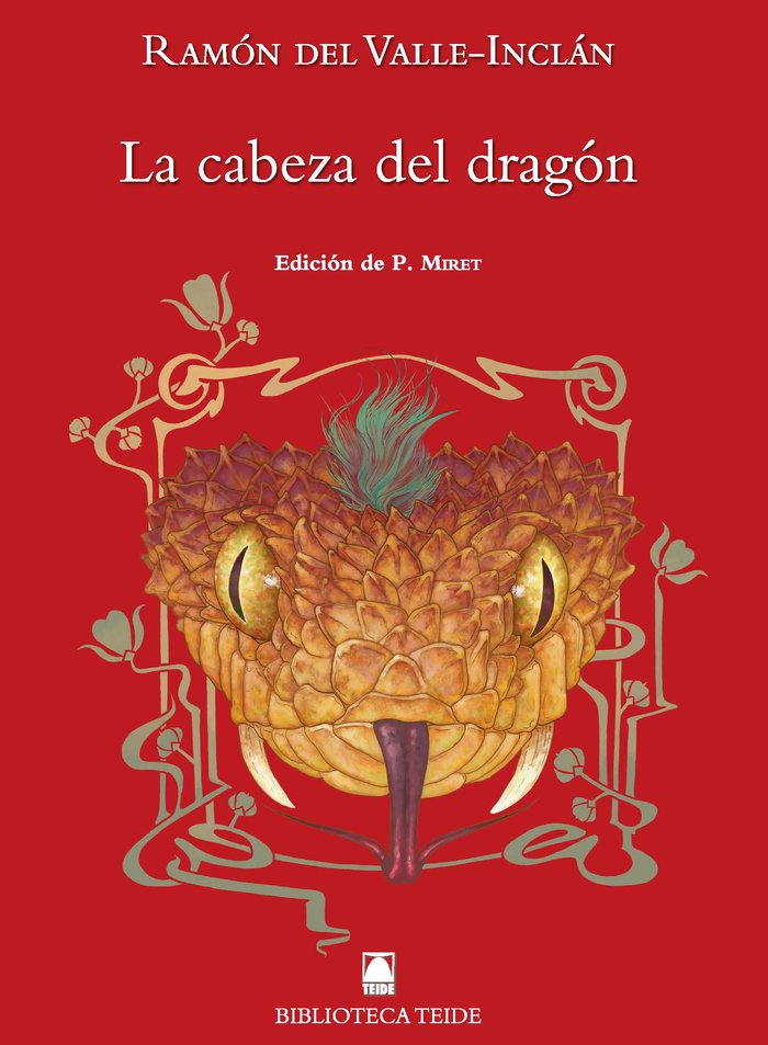 Biblioteca Teide 083 - La cabeza del dragón - Ramón del Valle-Inclán, de Fortuny Giné, Joan Baptista | portada del libro
