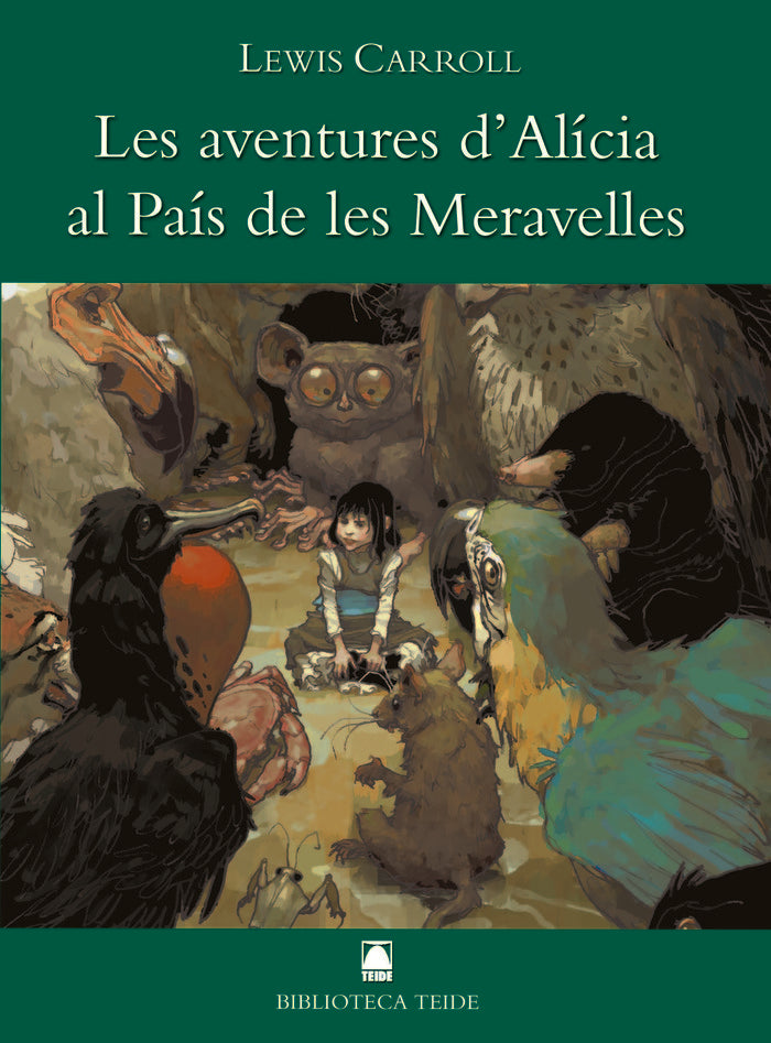 Biblioteca Teide 004 - Les aventures d'Alícia al país de les meravelles -Lewis Carroll-, de Fortuny Giné, Joan Baptista | por