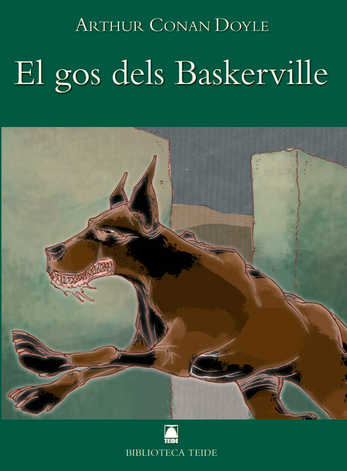 Biblioteca Teide 008 - El gos dels Barkerville -A. C. Doyle-, de Fortuny Giné, Joan Baptista | portada del libro