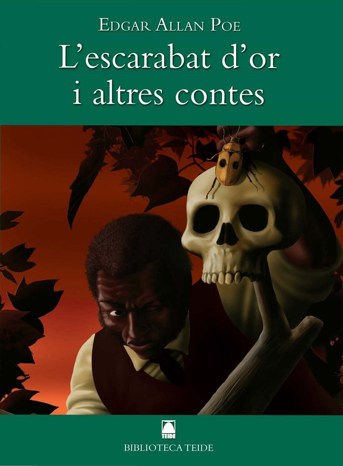 Biblioteca Teide 013 - L'escarabot d'or i altres contes -Edgar Allan Poe-, de Fortuny Giné, Joan Baptista | portada del libro
