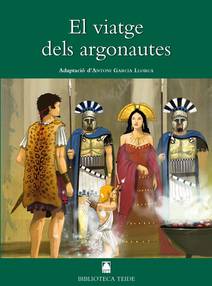 Biblioteca Teide 018 - El viatge dels argonautes, de Fortuny Giné | portada del libro