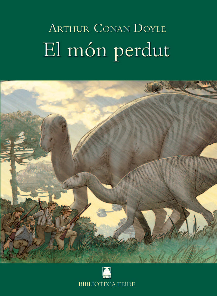 Biblioteca Teide 025 - El món perdut -Arthur Conan Doyle-, de Fortuny Giné, Joan Baptista | portada del libro