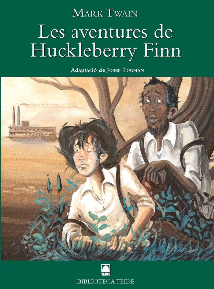 Biblioteca Teide 035 - Les aventures de Huckelberry Finn -Mark Twain-, de TWAIN, MARK | portada del libro